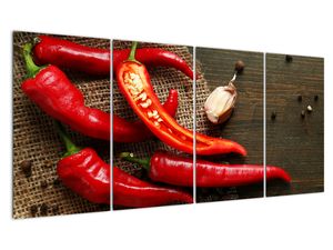 Obraz - chilli papriky