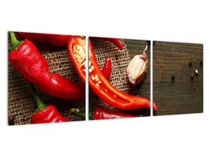 Obraz - chilli papriky