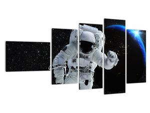 Obraz astronauta ve vesmíru