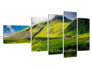 Obraz panorama krajiny