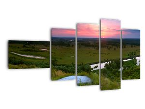Obraz panorama krajiny