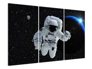Obraz astronauta ve vesmíru