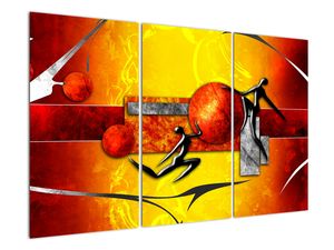 Moderní obraz - gymnasti