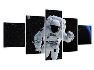 Obraz astronauta ve vesmíru