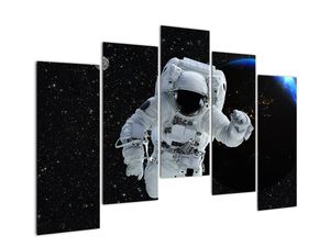 Obraz astronauta ve vesmíru