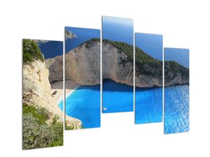 Obraz mořské zátoky - Zakynthos