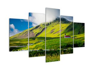 Obraz panorama krajiny