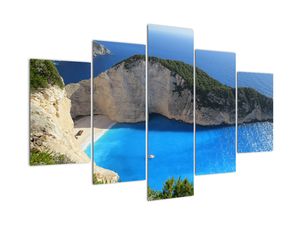 Obraz mořské zátoky - Zakynthos