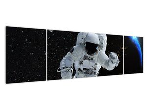 Obraz astronauta ve vesmíru