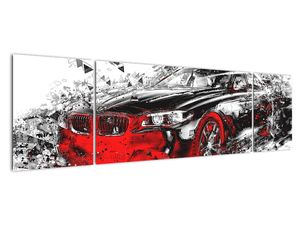Obraz automobilu - moderní obraz