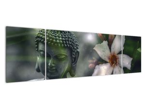 Abstraktní obraz - Buddha