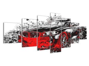 Obraz automobilu - moderní obraz