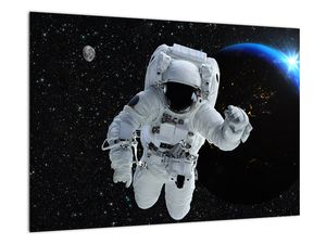 Obraz astronauta ve vesmíru