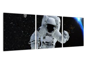 Obraz astronauta ve vesmíru