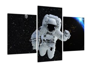 Obraz astronauta ve vesmíru